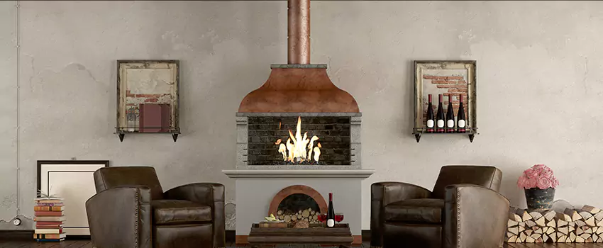 Thelin Hearth Products Providence Pellet Insert Fireplace Installation in Balch Springs, TX