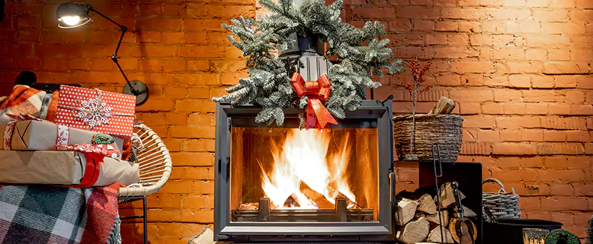Travis Industries Linear Gas Fireplace Installation in Balch Springs, Texas