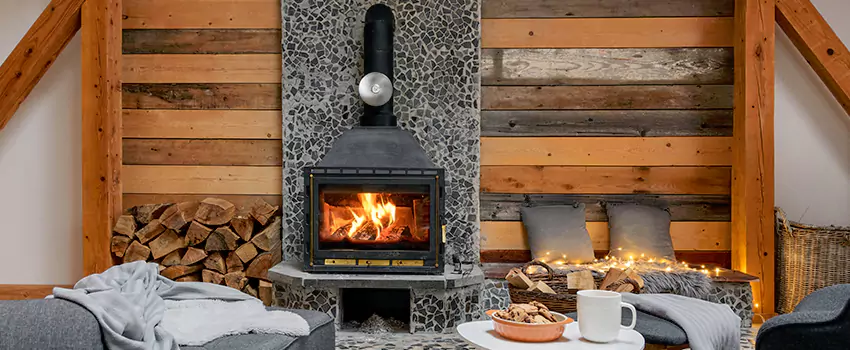 Thelin Hearth Products Direct Vent Gas Stove Fireplace Inspection in Balch Springs, Texas